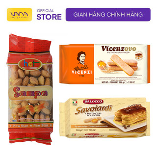 BÁNH SAMPA, LADYFINGERS LÀM TIRAMISU GÓI NHỎ 200G THƠM NGON, TIỆN LỢI