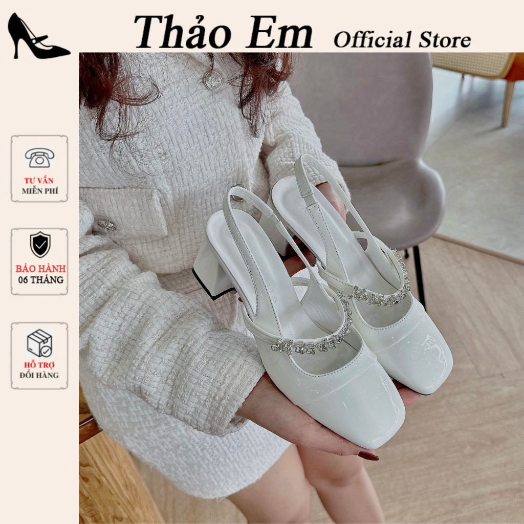 Sục búp bê quai đá gót cao 5p ( mã Teamis 5p)