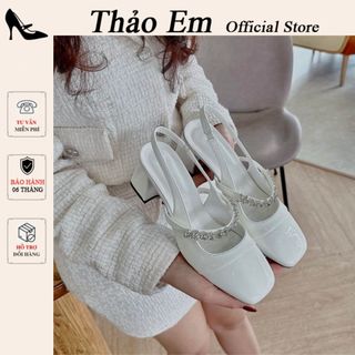 Sục búp bê quai đá gót cao 5p