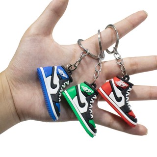Móc khóa giày Sneaker Air Jor.dan 3D tỉ lệ 1:6, móc khóa giày mini