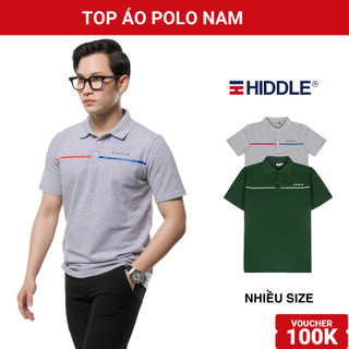 Áo polo phối màu nam cao cấp HIDDLE kẻ sọc tinh tế, vải thun cá sấu nhiều size | H02-T06