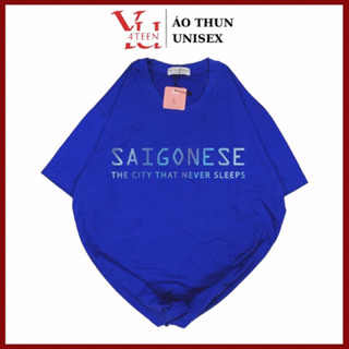 Áo Thun PHÔNG UNISEX IN VIỆT NAM VIETNAM SAI GON SAIGON SAIGONESE - Hình chụp thật (Đủ size M-L-XL-XXL bigsize)