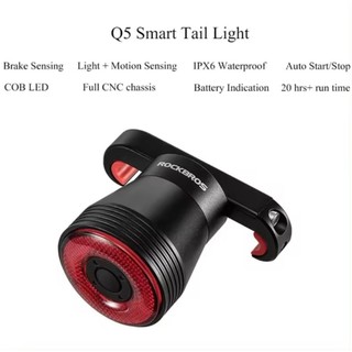 Đèn hậu gắn yên xe đạp Rockbros Q5