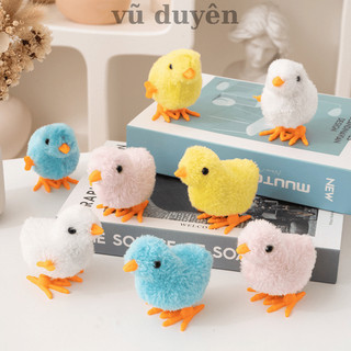 Đồ chơi vặn cót gà con biết nhảy bằng nhựa vui nhộn cho bé