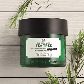 Mặt Nạ Ngủ Dành Cho Da Mụn The Body Shop Tea Tree Anti-Imperfection Night Mask 75ML