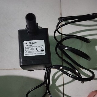 Bơm chìm 13w  quạt hơi nước _ tốt