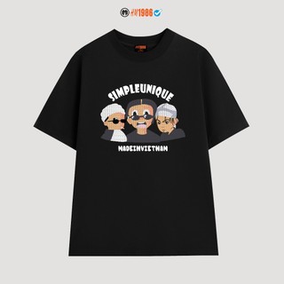 Áo thun nữ nam unisex tay lỡ phông local brand form rộng teen cổ tròn oversize chất cotton HM1986 ATL 829