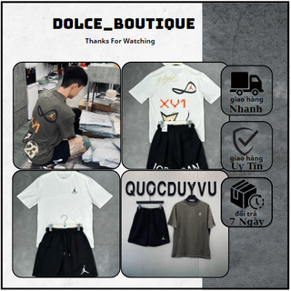 Bộ Quần Áo Thể Thao Jooc Đần Hoạ Tiết In Siêu Nét Chữ In Ống Quần- Bộ Quần Áo Thể Thao
