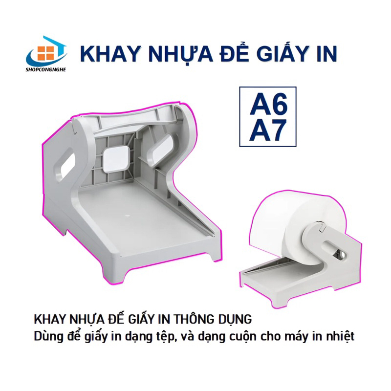 Khay để giấy in nhiệt
