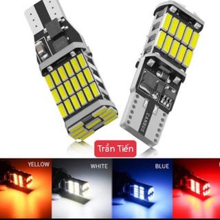 Đèn LED Xi nhan/Đèn Lùi Chân T15/T10 Cho Ô tô Xe máy Chíp 4014 Siêu sáng - 15w