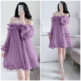 Đầm baybydoll thiết kế phồng tay siêu xinh giúp nàng tự tin dạo phố