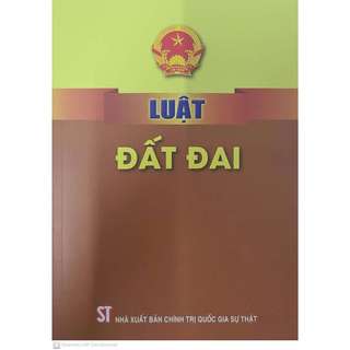 Sách - luật đất đai năm 2024