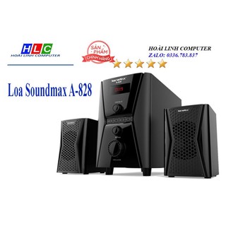 Loa vi tính Soundmax A828 1 loa lớn & 2 loa vệ tinh chính hãng