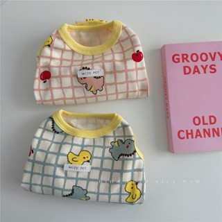 Áo Thun Khủng Long Cho Chó Mèo Thú Cưng Mát Mẻ Mùa Hè Thời Trang Quần Áo Thú Cưng Thiết Kế Cao Cấp Mùa Hè Hiha Pets.