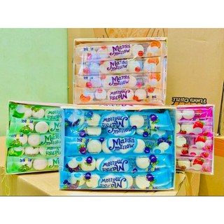 Kẹo bông dẻo Marshmallow bánh bao nhân vị trái cây