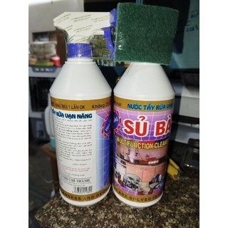 Chai tẩy rửa vạn năng sủ bào 1000ml cũ thành mới có tặng