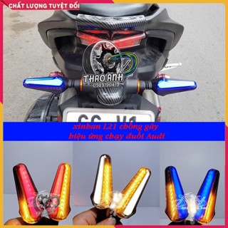 Xi nhan L21 hình lưỡi kiếm audi led đuổi cho xe điện xe máy