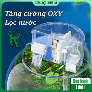 Máy lọc nước bể cá tròn JENECA dạng thác nước (BH 1 đổi 1)