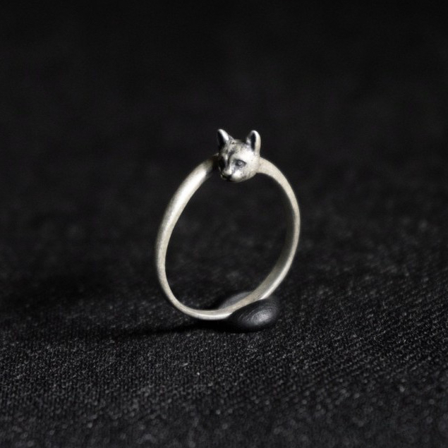 Nhẫn mèo bạc 925 - c ring