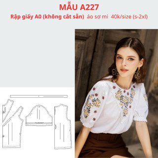 Rập giấy a0 áo a227