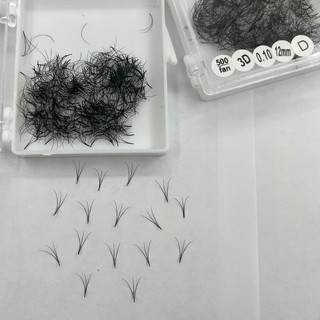 Mi fan sẵn 3d dày 0.10 cong c-cc-d mi volume 3d hộp 500-1000fan fan _ dụng cụ nối mi _ đức eyelash