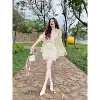 ĐẦM 2S REN HOA NUDE