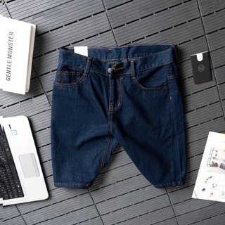 Quần short jean nam quần bò ngố nam hàng công ty chuẩn form