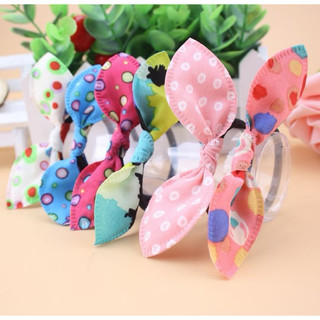 Combo 10 dây thun buộc tóc hình nơ dễ thương cho bé