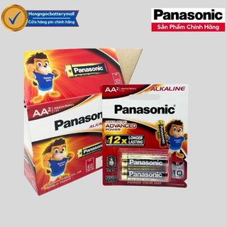 Hộp 24 viên pin aa , aaa panasonic alkaline lr6t/2b , lr03t/2b 1,5v - hàng chính hãng