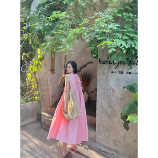 Váy đầm maxi đi biển ba lỗ dáng baby
