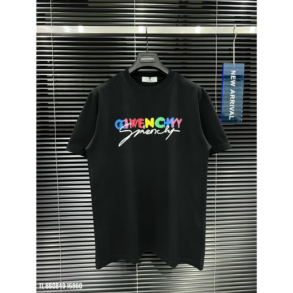 🔥Hot🔥Áo thun GVC in chữ màu thiết kế hot trend Nam nữ New 2024