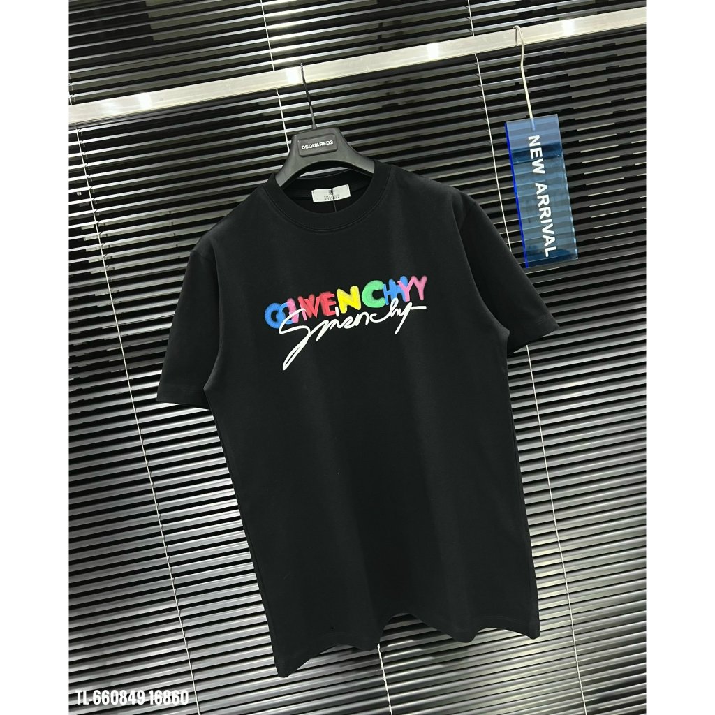 🔥Hot🔥Áo thun GVC in chữ màu thiết kế hot trend Nam nữ New 2024