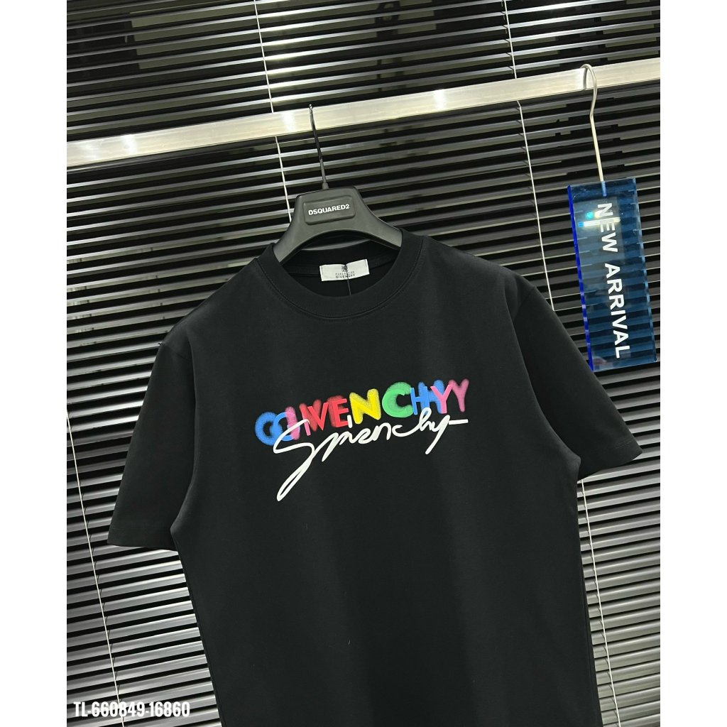 🔥Hot🔥Áo thun GVC in chữ màu thiết kế hot trend Nam nữ New 2024