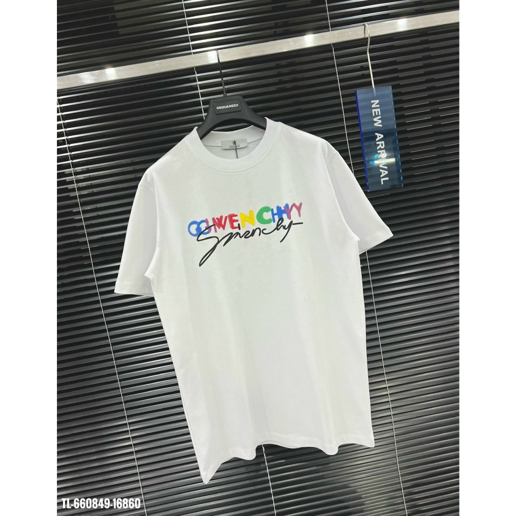 🔥Hot🔥Áo thun GVC in chữ màu thiết kế hot trend Nam nữ New 2024