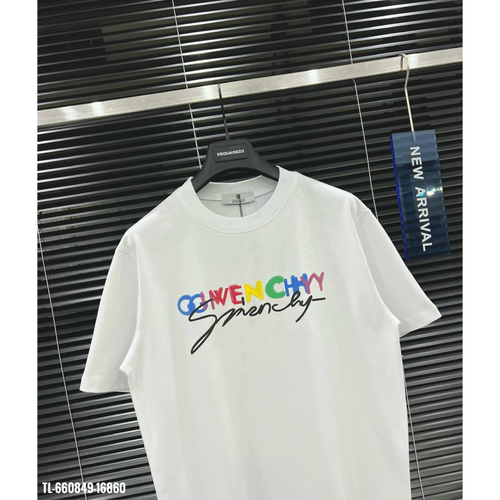 🔥Hot🔥Áo thun GVC in chữ màu thiết kế hot trend Nam nữ New 2024