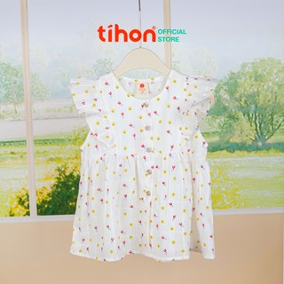 Áo hè babydoll bé gái TIHON chất liệu cao cấp mỏng nhẹ thoáng mát ASM0750672