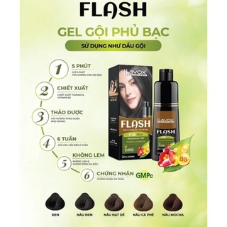 GEL PHỦ BẠC TÓC LAVOX 200ML