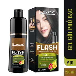 GEL PHỦ BẠC TÓC LAVOX 200ML