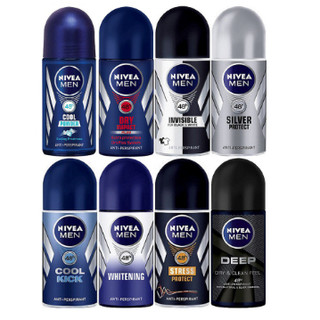 Lăn khử mùi Nivea men 25ML phân tử bạc black and white