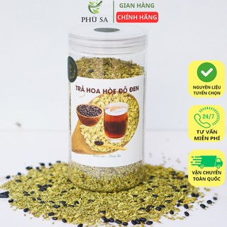Trà hoa hòe đỗ đen loại 1 đã sao vàng hạ thổ giúp điều hòa huyết áp thương hiệu Phù Sa