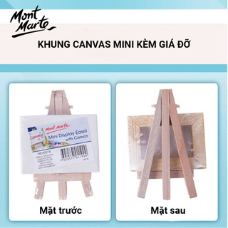 [ TC Art ] Giá vẽ mini kèm CANVAS Mont Marte