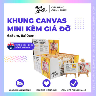 [ TC Art ] Giá vẽ mini kèm CANVAS Mont Marte