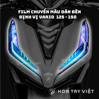 Decal DEMI VARIO 125- 150 chuyển màu TITAN bảo vệ ĐÈN ĐỊNH VỊ Honda Vario