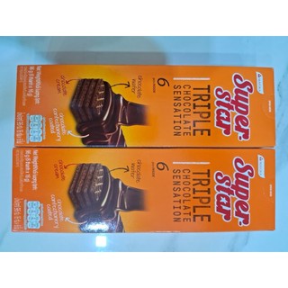 Bánh xốp phủ socola Superstar 108g