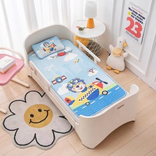 ( TẶNG KÈM GỐI ) Chiếu điều hòa cho bé, Chiếu lụa  Kích thước 60x120cm beeplaza