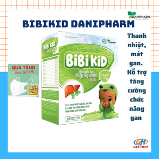 Siro thanh nhiệt, mát gan, giải độc gan cho bé Bibikid Danipharm
