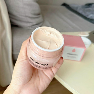 Kem makeup dưỡng da tree chada cream makeup snow light thái lan 50g
