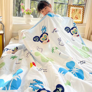 Chăn hè đũi cotong trẻ em mềm mịn kích thước 1m x 1,5m