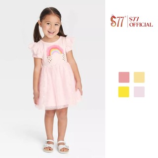 [Sale 80%] Váy bé gái đáng yêu in cầu vồng phối ren công chúa S77.SP011561.1