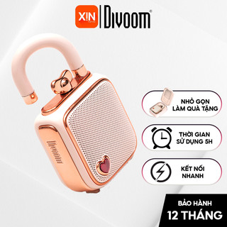 Loa Thông Minh Bluetooth Divoom Lovelock Pink - Hàng chính hãng